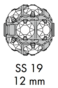 Swarovski 47 512 - 12mm Round Ball Configuration
