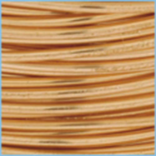 Bare Copper - 22 Gauge (.64 mm) - 125.5 ft (38.3 m) - AW1-22-BC-1/4#
