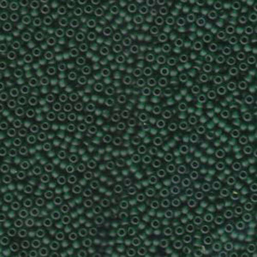 Miyuki 11/0 Rocaille Bead - 11-9156F - Matte Transparent Emerald