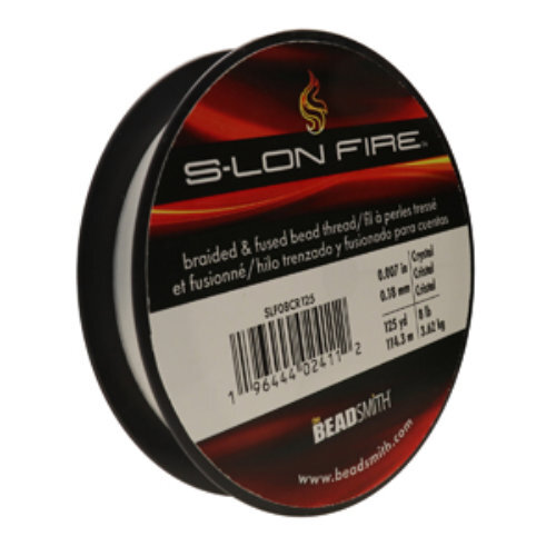 S-Lon Fire - 8LB .007" / .17mm Crystal - 125 yd / 114m Roll - SLF08CR125