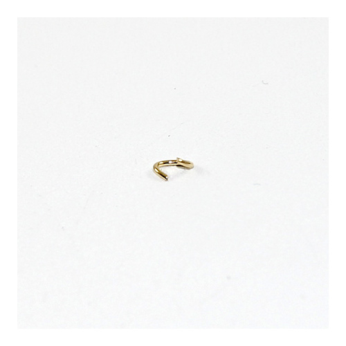 3mm x 4mm Oval Jump Rings - Brass Base - Gold