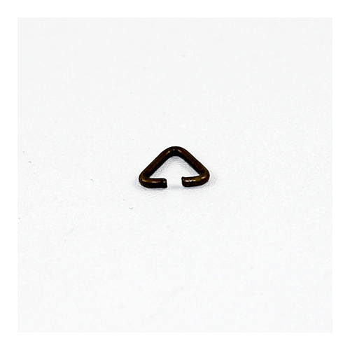 Triangle Jump Ring - Steel Base - Antique Bronze
