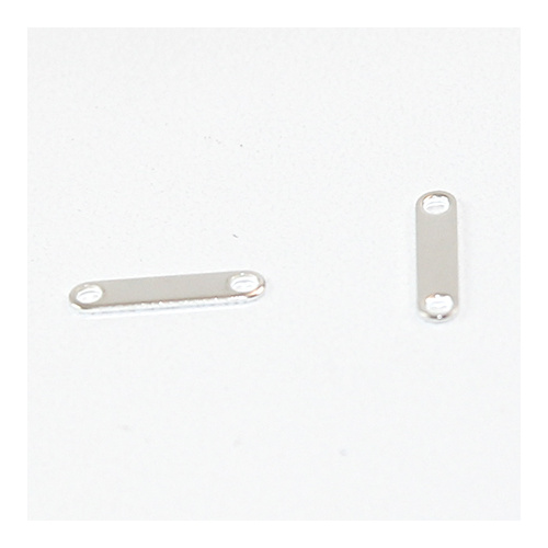 2 Hole Spacer Bar - Silver