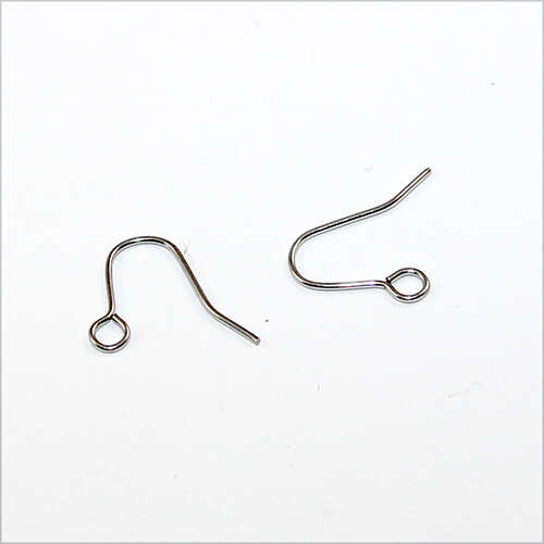 Plain Ear Hook - Small - Surgical Steel - Pair