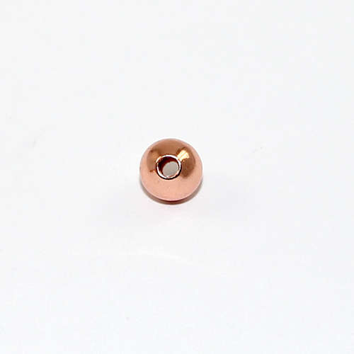 6mm Metal Ball - Pink Copper - Bag of 10