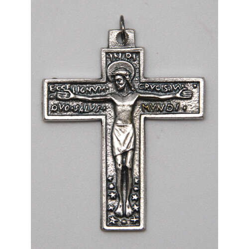 Crosses & Crucifixes - Crucifix 41mm - Silver Oxide