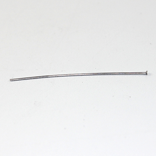50mm x 0.8mm Head pin with a 1.2mm head - Stainless Steel