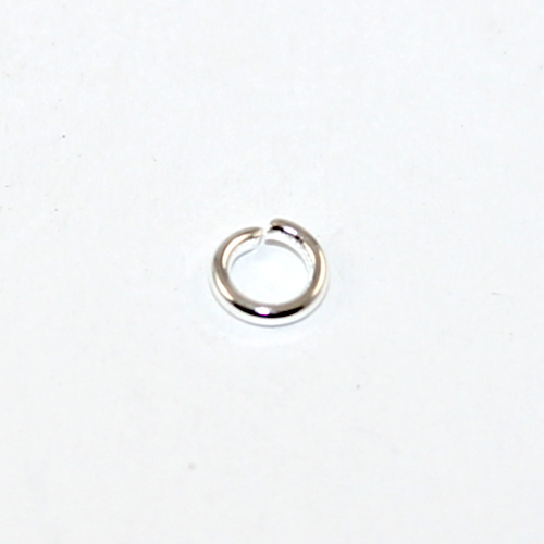 5mm x 1mm 304 Stainless Steel Jump Ring - Silver