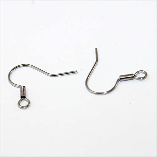 French Hook - Small - Spring - Pair - Stainless Steel