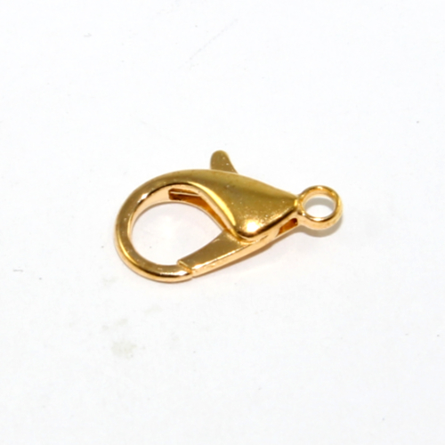 16mm Lobster Clasp - Bright Gold