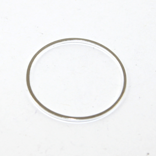 25mm Closed Linking Ring - Silver