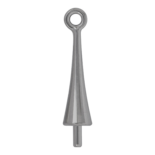 65M001 - 9mm - Gun Metal - Trumpet Cap