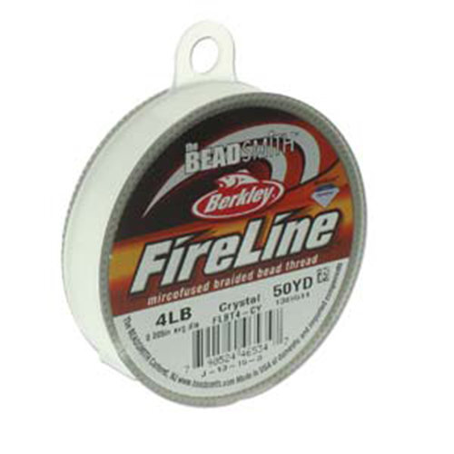 Fireline - 4LB .005" / .12mm Crystal - 50 yd / 45m Roll - FL04CR50