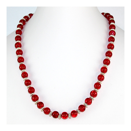 Klaire Necklace - Red