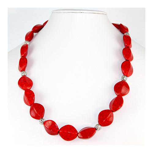 Hannah Necklace - Red