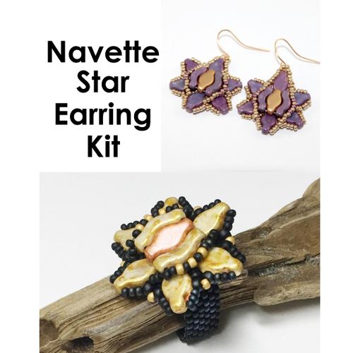 Navette Star Earring Kit