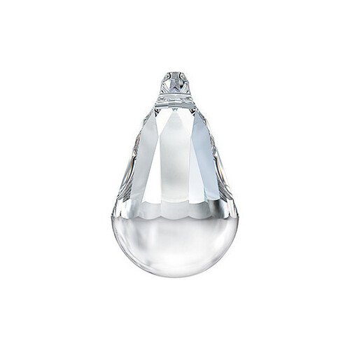 Pack of 1 - 6026 - 27mm - Crystal (001) - Cabochette Crystal Pendant