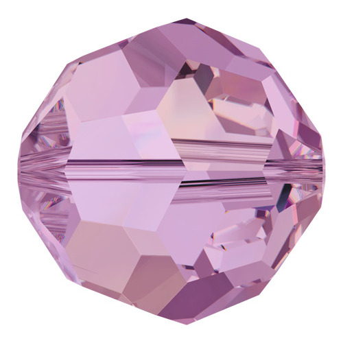 Pack of 4 - 5000 - 8mm -  Crystal Lilac Shadow (001 LISH) - Round Crystal Bead