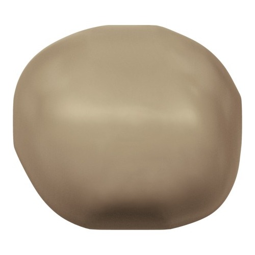 Pack of 6 - 5840 - 14mm - Crystal Bronze Pearl (001 295) - Baroque Crystal Pearl