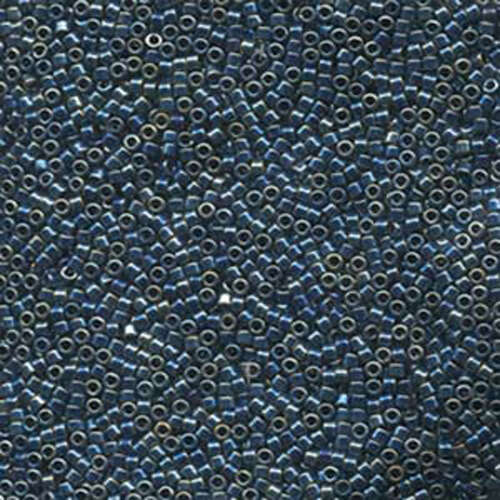 Miyuki 11/0 Delica Bead - DB514 - Dark Blue AB