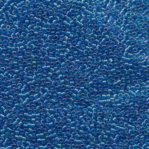 Miyuki 15/0 Delica Bead - DBS0177 - Transparent Aquamarine AB