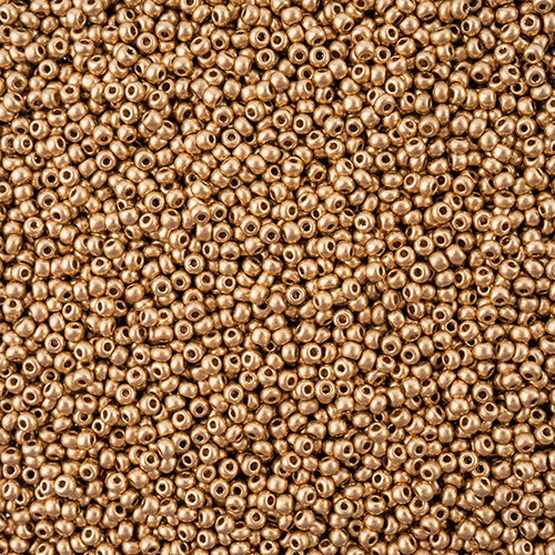 Preciosa 10/0 Rocaille Seed Beads - SB10-01710 - Gold