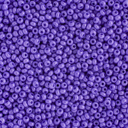 Preciosa 10/0 Rocaille Seed Beads - SB10-16129 - Opaque Dark Violet Dyed