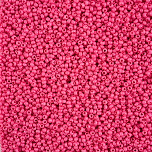Preciosa 10/0 Rocaille Seed Beads - SB10-16A77M - Matte Rose - Terra Intensive