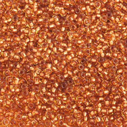 Preciosa 10/0 Rocaille Seed Beads - SB10-19020 - Copper Lined Topaz
