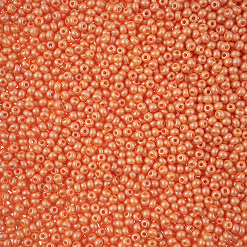 Preciosa 10/0 Rocaille Seed Beads - SB10-22005 - Chalk Apricot - PermaLux