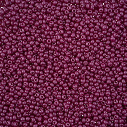 Preciosa 10/0 Rocaille Seed Beads - SB10-22013 - Chalk Purple - PermaLux