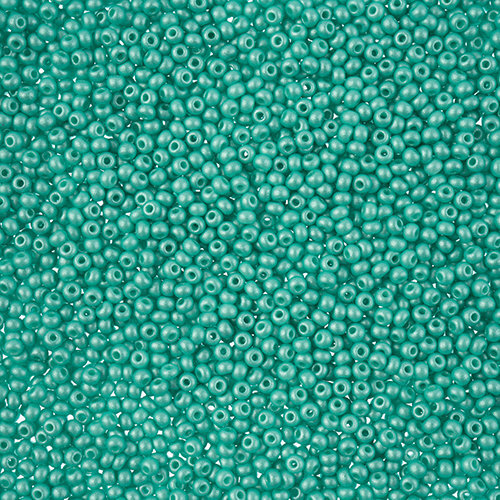 Preciosa 10/0 Rocaille Seed Beads - SB10-22016 - Chalk Mint - PermaLux