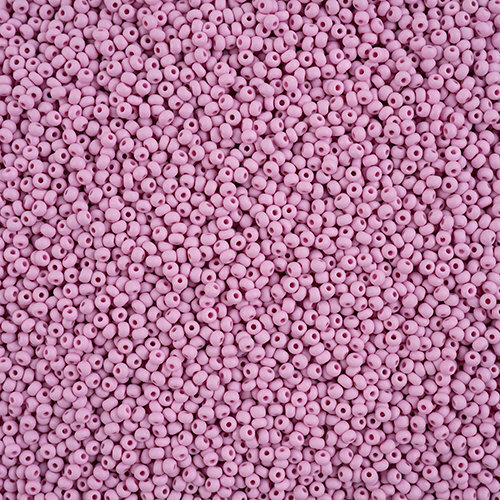Preciosa 10/0 Rocaille Seed Beads - SB10-22M12 - Matte Chalk Violet - PermaLux