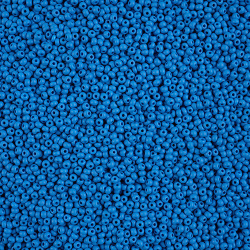 Preciosa 10/0 Rocaille Seed Beads - SB10-22M21 - Matte Chalk Blue - PermaLux