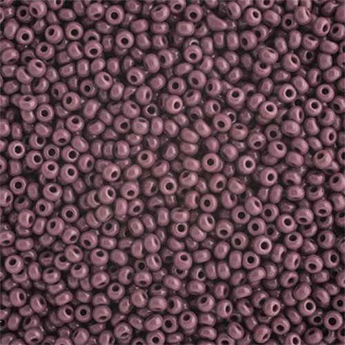Preciosa 10/0 Rocaille Seed Beads - SB10-23040 - Opaque Dark Mauve