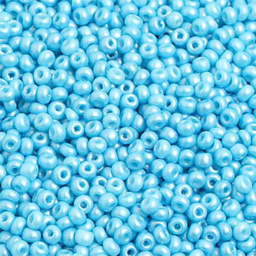 Preciosa 10/0 Rocaille Seed Beads - SB10-23630 - Shiny Turquoise