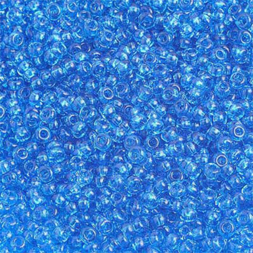 Preciosa 10/0 Rocaille Seed Beads - SB10-60150 - Transparent Medium Aqua