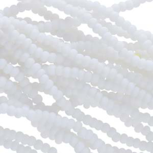 Preciosa 11/0 Rocaille Seed Beads - SB11-03050M - Chalk Matte