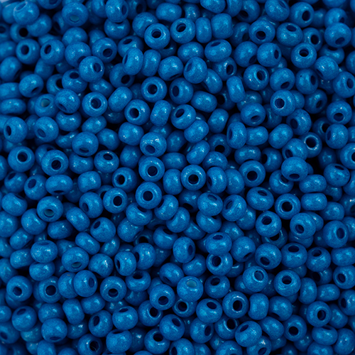 Preciosa 11/0 Rocaille Seed Beads - SB11-16A38 - Blue - Terra Intensive