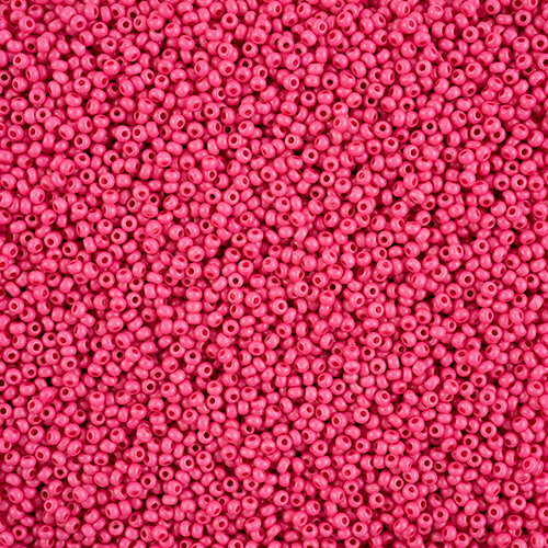 Preciosa 11/0 Rocaille Seed Beads - SB11-16A77M - Matte Rose - Terra Intensive