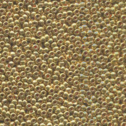 Preciosa 11/0 Rocaille Seed Beads - SB11-18581 - Terra Metallic Gold