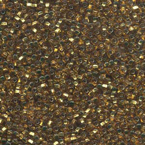 Preciosa 8/0 Rocaille Seed Beads - SB8-17050 - Silver Lined Gold