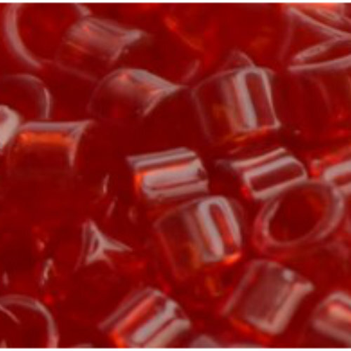 11/0 Aiko Beads - Transparent Siam Ruby - TA-01-0005B