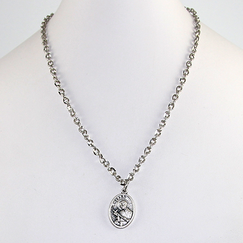 St Gerard Medal for Fertility Sterling Silver St Gerard Necklace Saint  Gerard Fertility Gifts for Women | Amazon.com