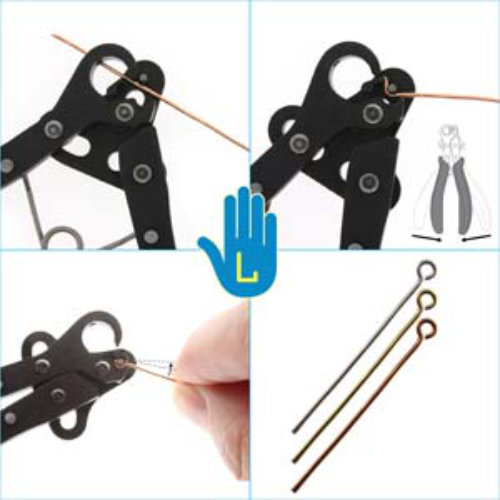 Beadsmith® 1-step Looper® Jewelry Making Tools/pliers for 24-18G Wire Work  Easy & Quick Loop Making Loops in 1.5mm, 2.25mm or 3mm Sizes 