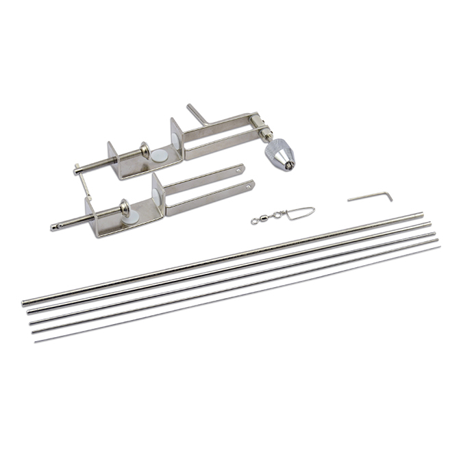 Artistic wire clearance coiling gizmo