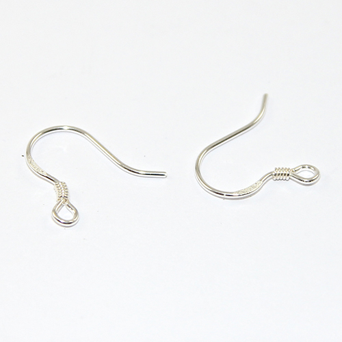 Aurivida sterling silver earring hooks real hypoallergenic 100pcs ball dot ear  wires + fish hooks jewelry