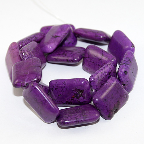 Purple turquoise beads deals