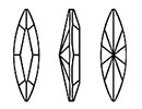 Swarovski 4200 - Sphinx Eye Fancy Stone Line Drawing