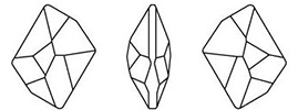 Swarovski 4739 - Cosmic Fancy Stone Line Drawing